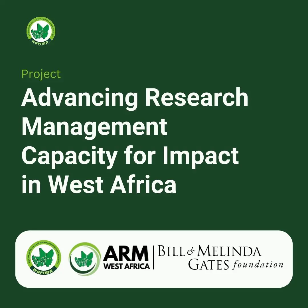 Advancing Research Managment Capacity for Impact in West Africa